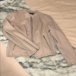 Pink Leather Jacket